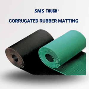 TOUGH⁺ CORRUGATED RUBBER MATTING